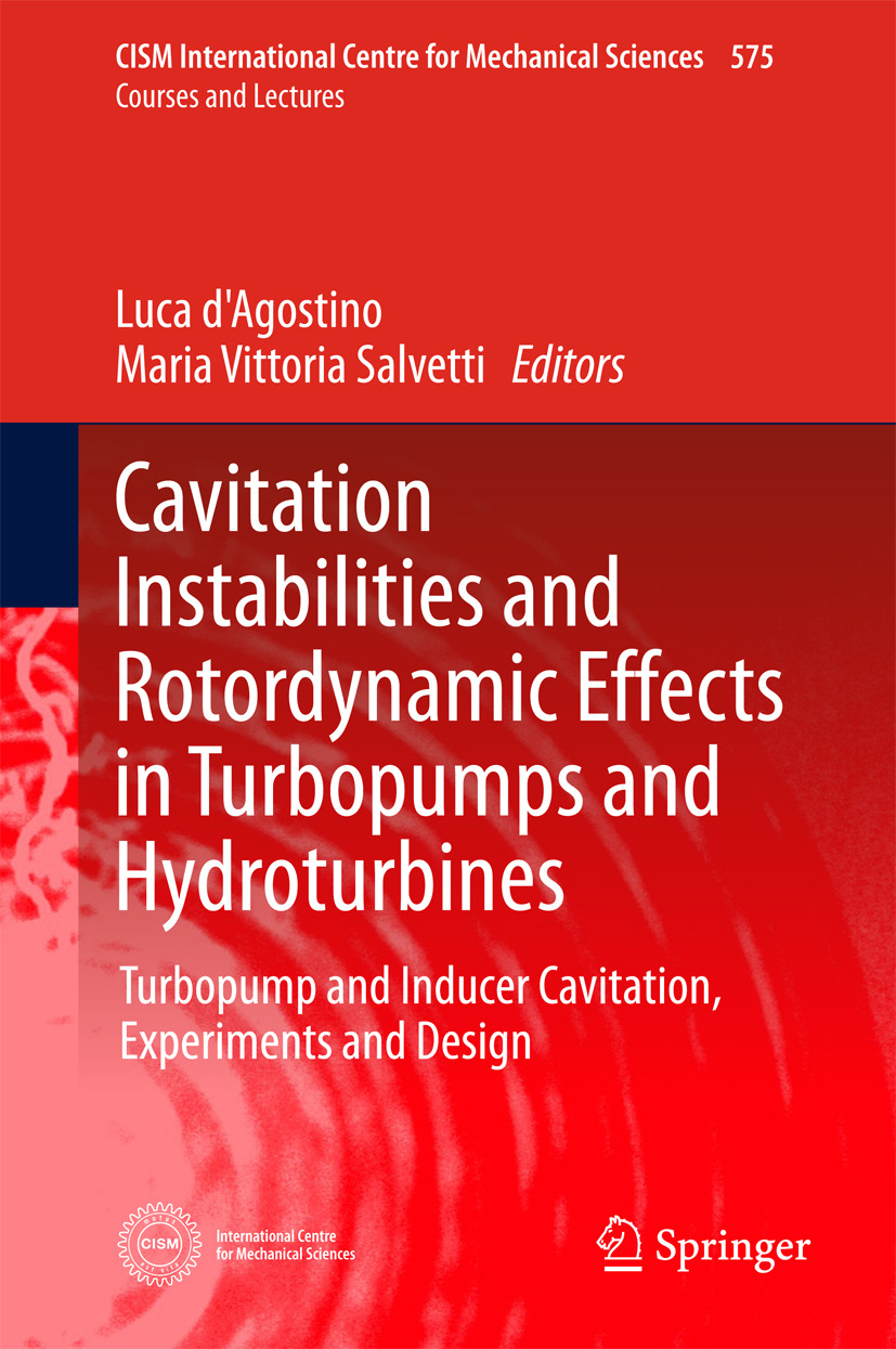 Salvetti, Maria Vittoria - Cavitation Instabilities and Rotordynamic Effects in Turbopumps and Hydroturbines, e-bok