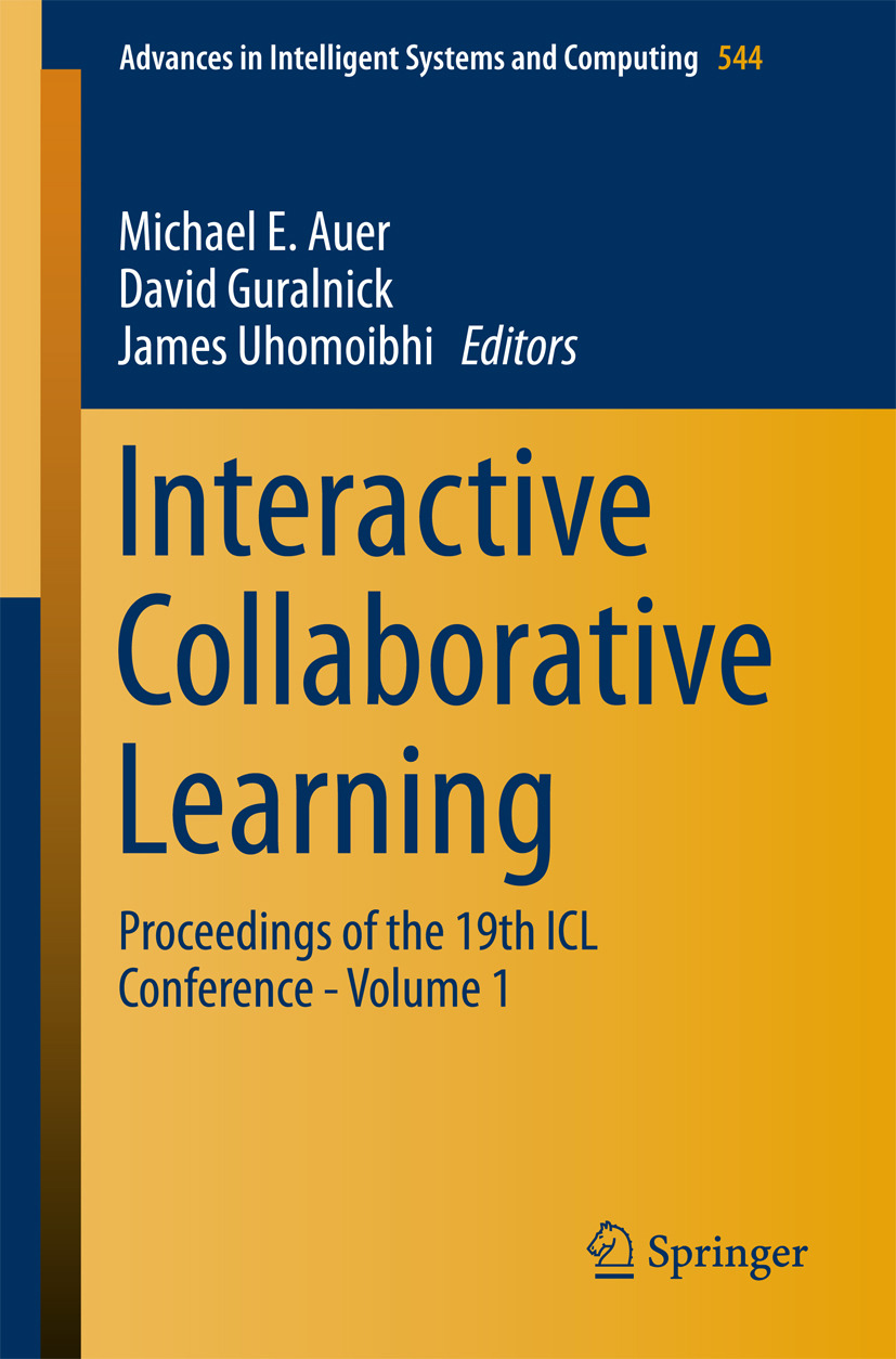 Auer, Michael E. - Interactive Collaborative Learning, e-bok