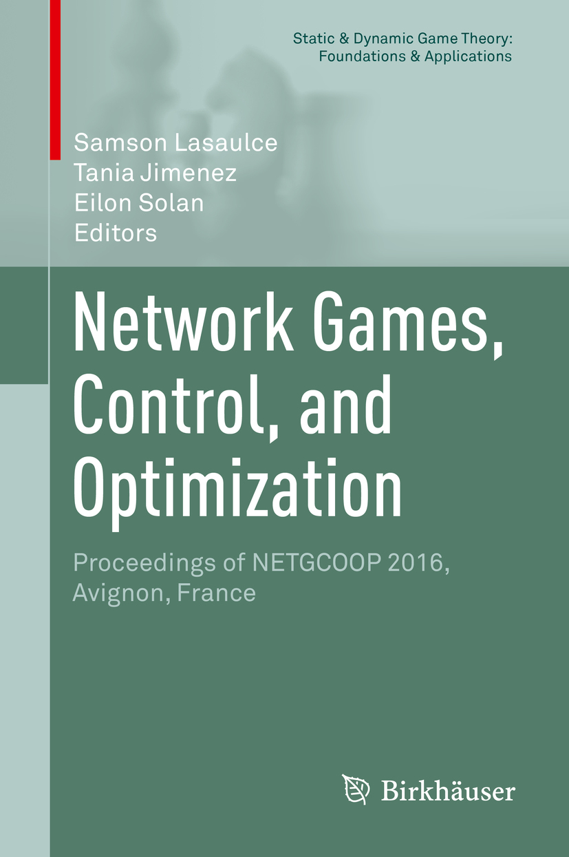 Jimenez, Tania - Network Games, Control, and Optimization, ebook