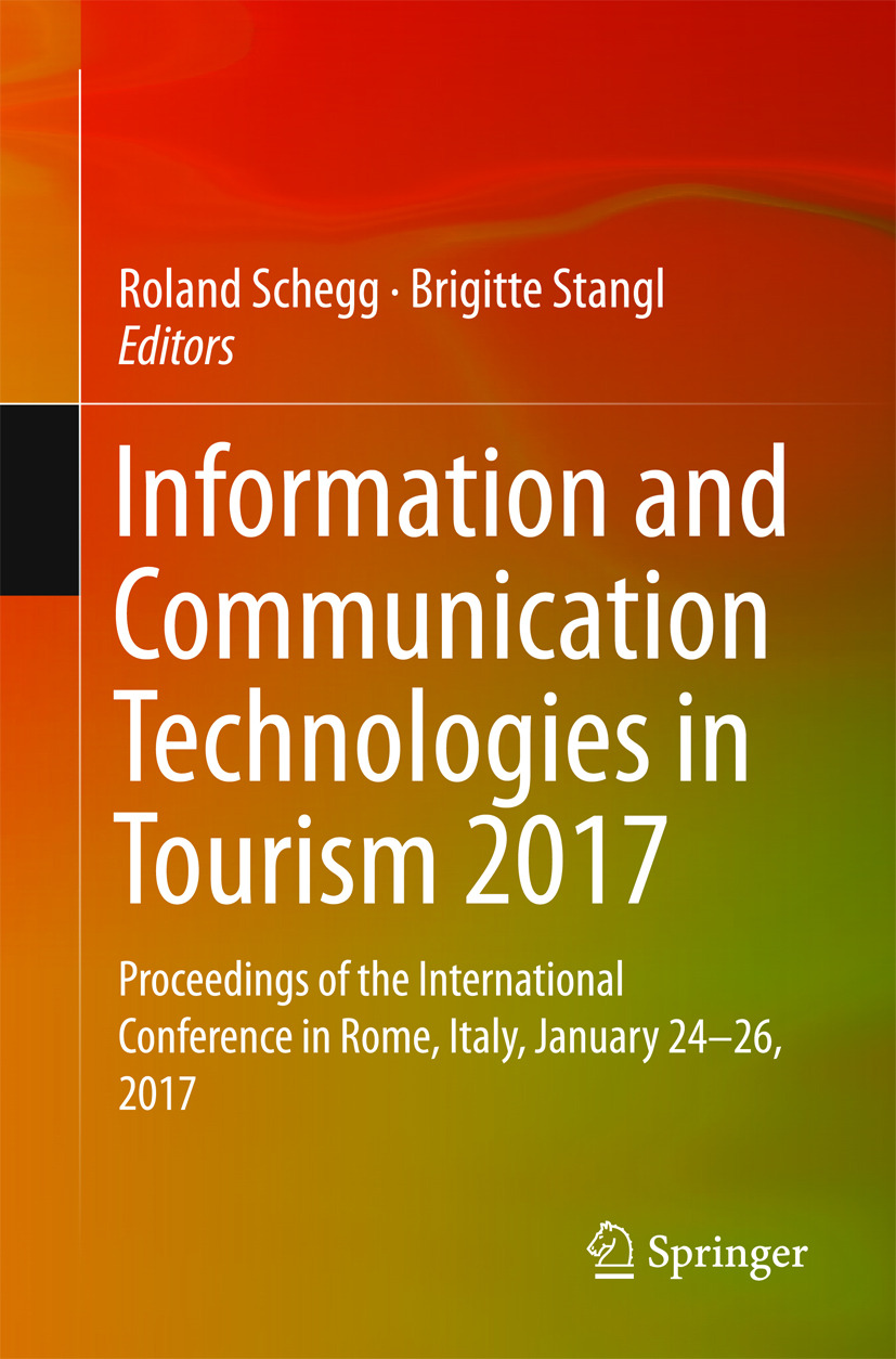 Schegg, Roland - Information and Communication Technologies in Tourism 2017, e-bok