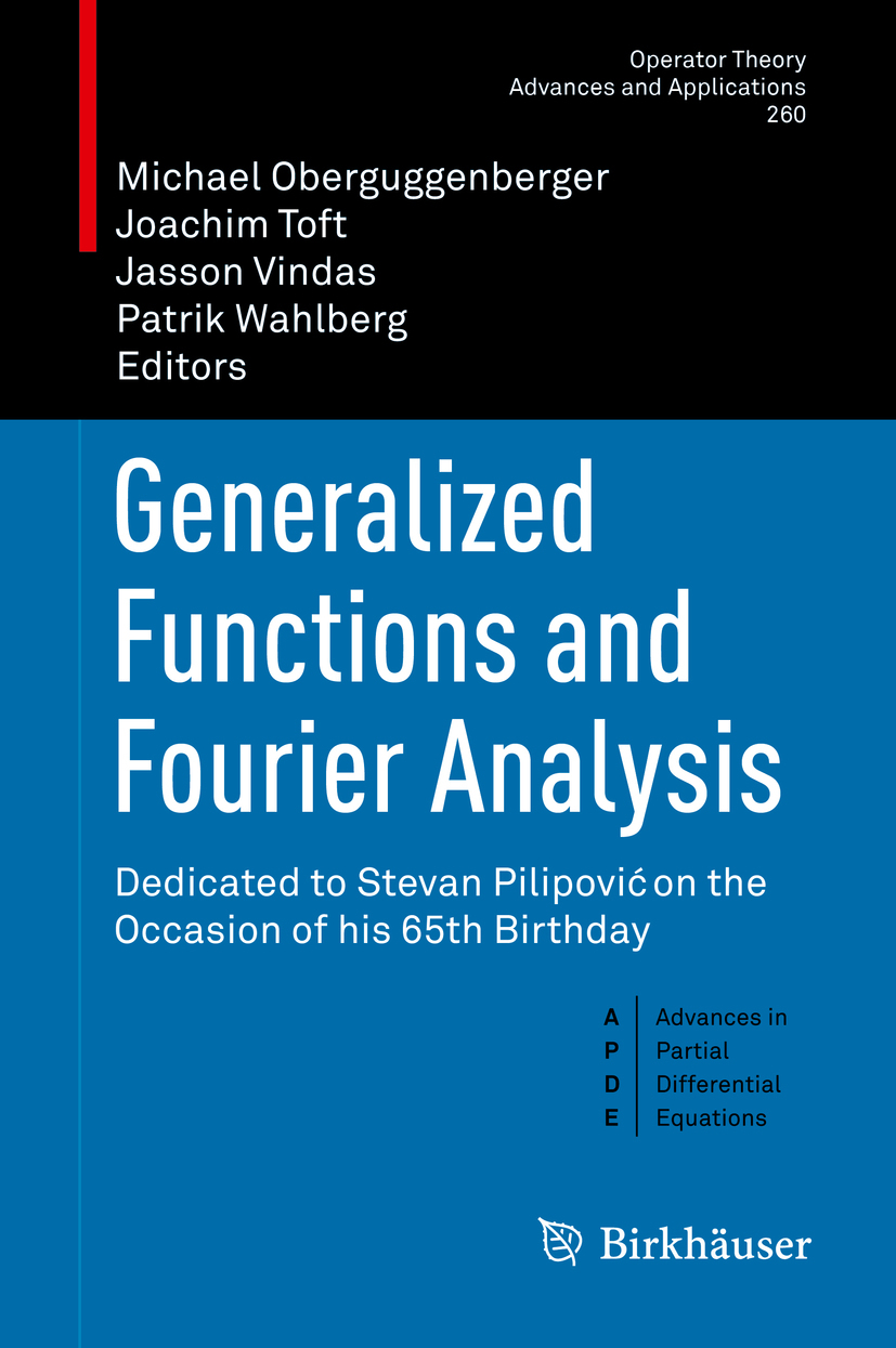 Oberguggenberger, Michael - Generalized Functions and Fourier Analysis, e-bok
