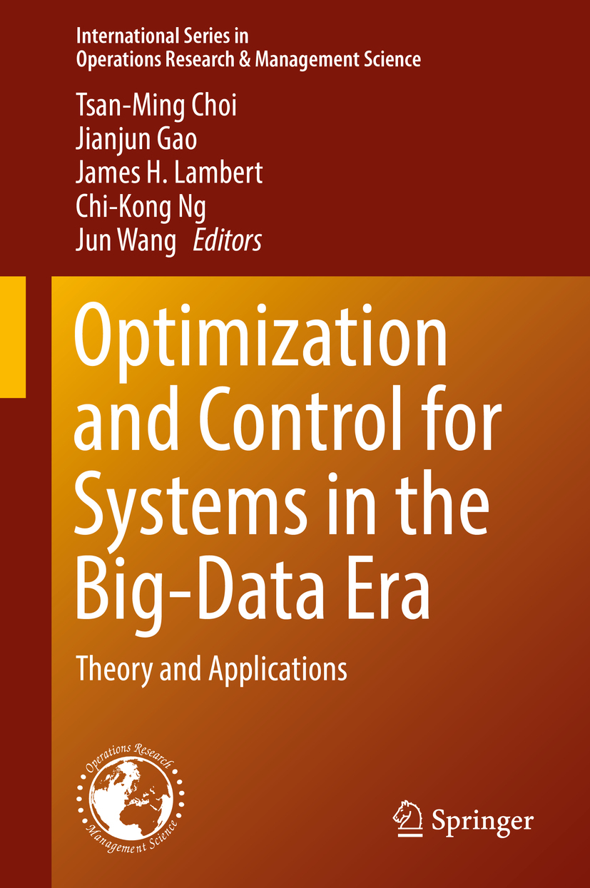 Choi, Tsan-Ming - Optimization and Control for Systems in the Big-Data Era, e-kirja