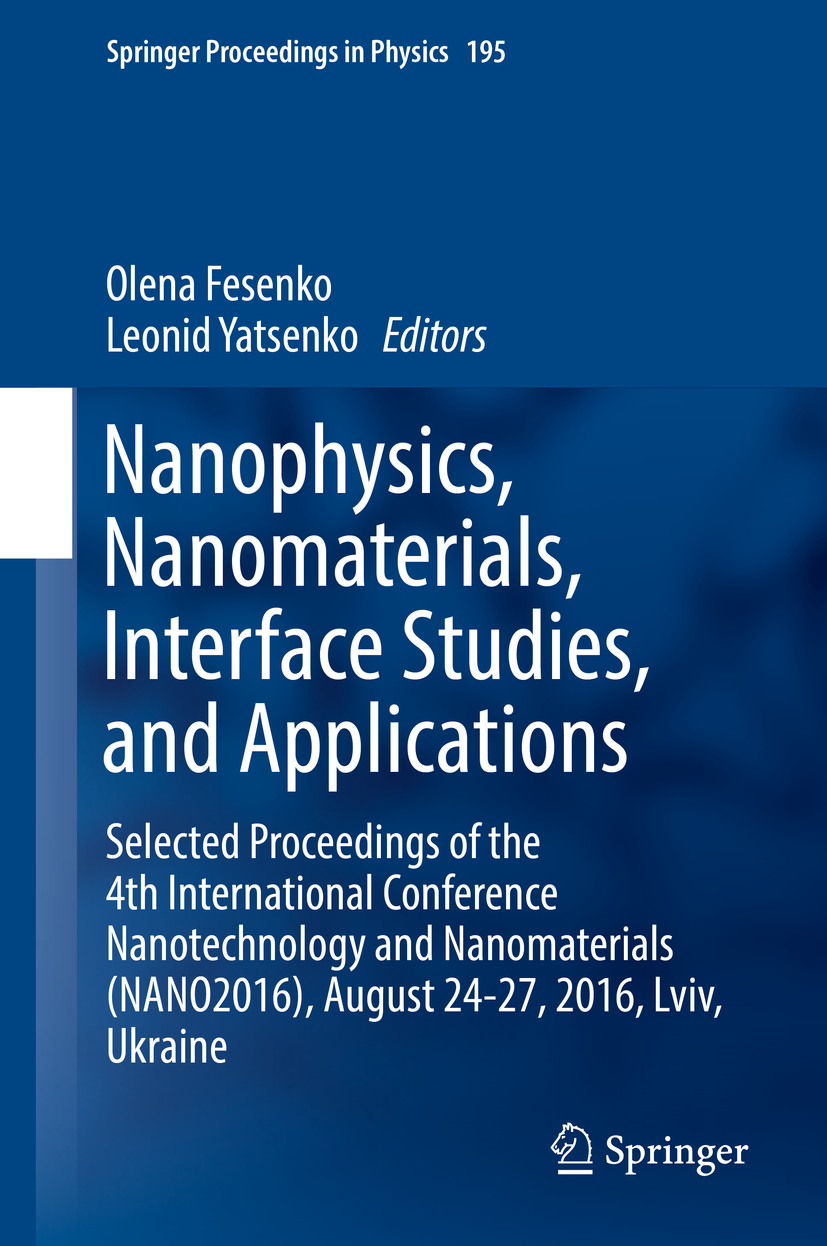 Fesenko, Olena - Nanophysics, Nanomaterials, Interface Studies, and Applications, ebook