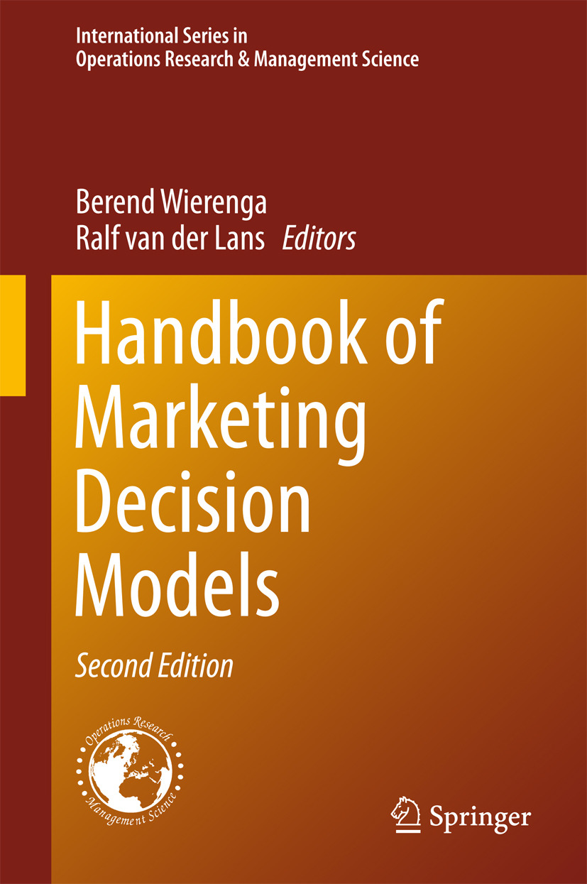 Lans, Ralf van der - Handbook of Marketing Decision Models, e-bok