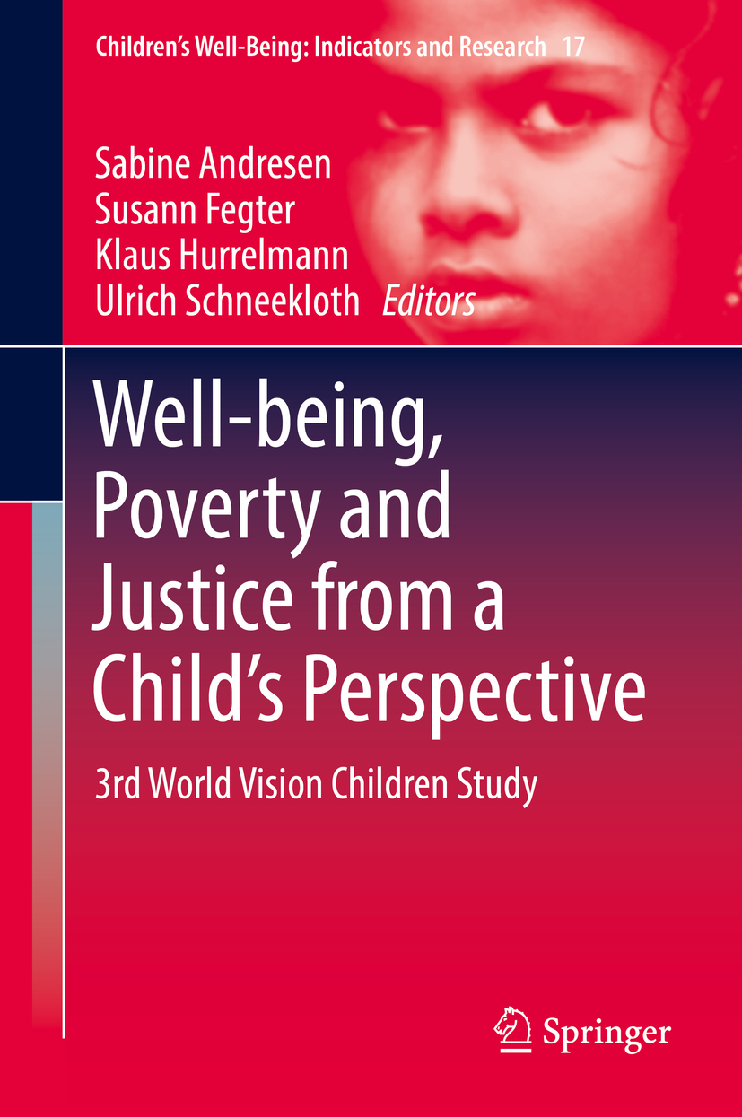 Andresen, Sabine - Well-being, Poverty and Justice from a Child’s Perspective, ebook