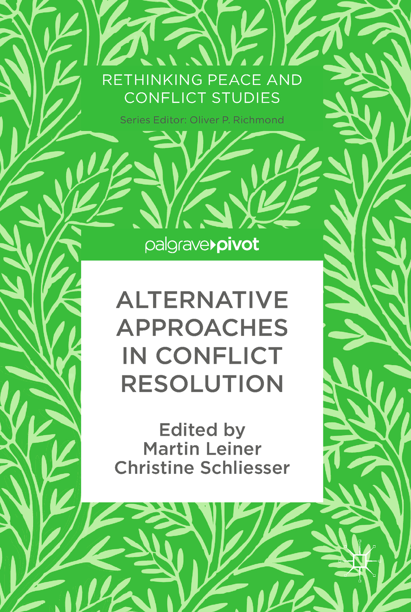 Leiner, Martin - Alternative Approaches in Conflict Resolution, ebook