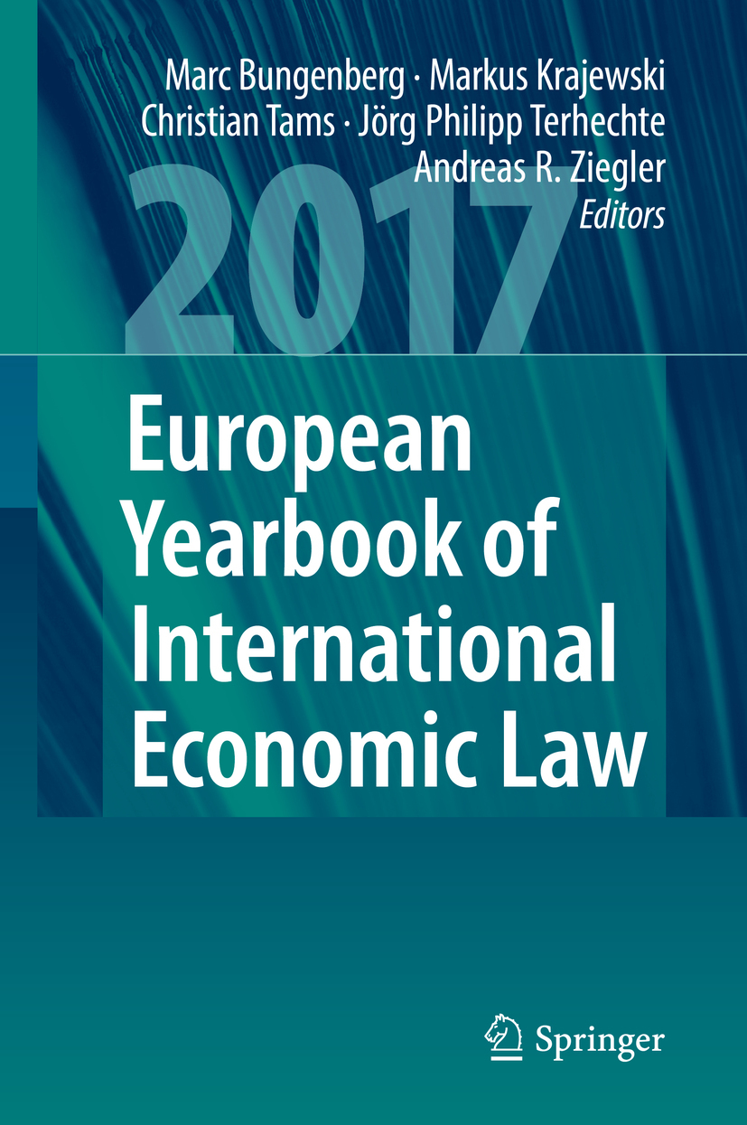 Bungenberg, Marc - European Yearbook of International Economic Law 2017, e-bok