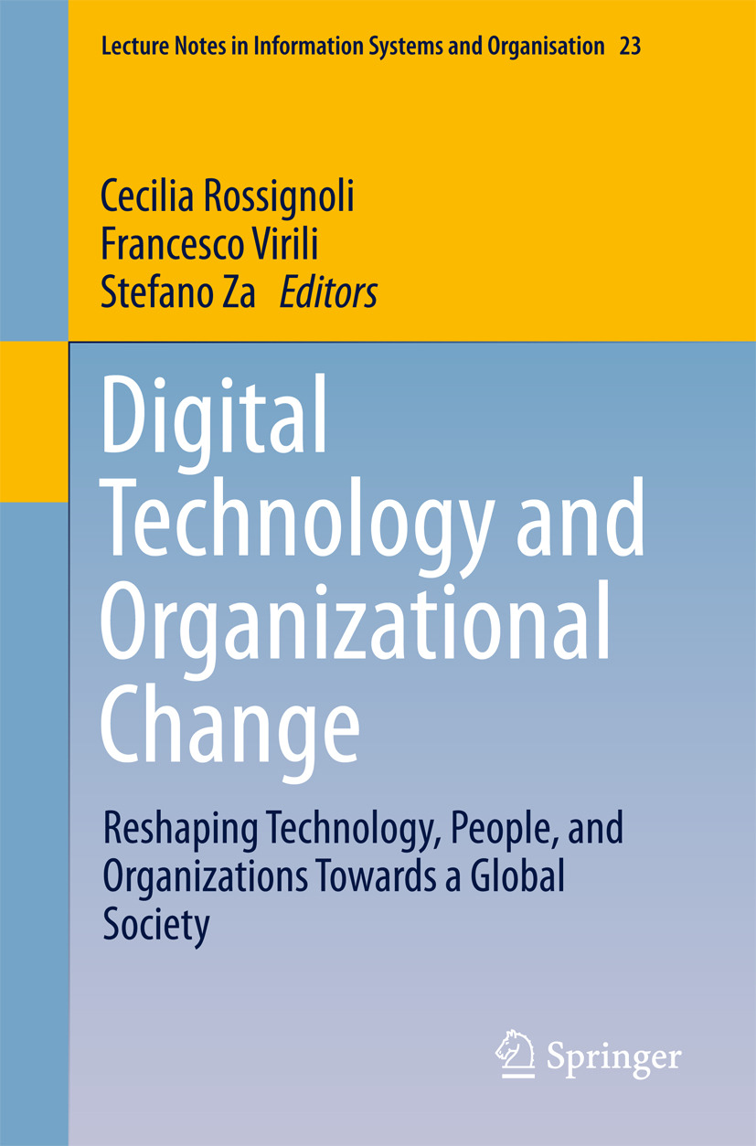 Rossignoli, Cecilia - Digital Technology and Organizational Change, ebook