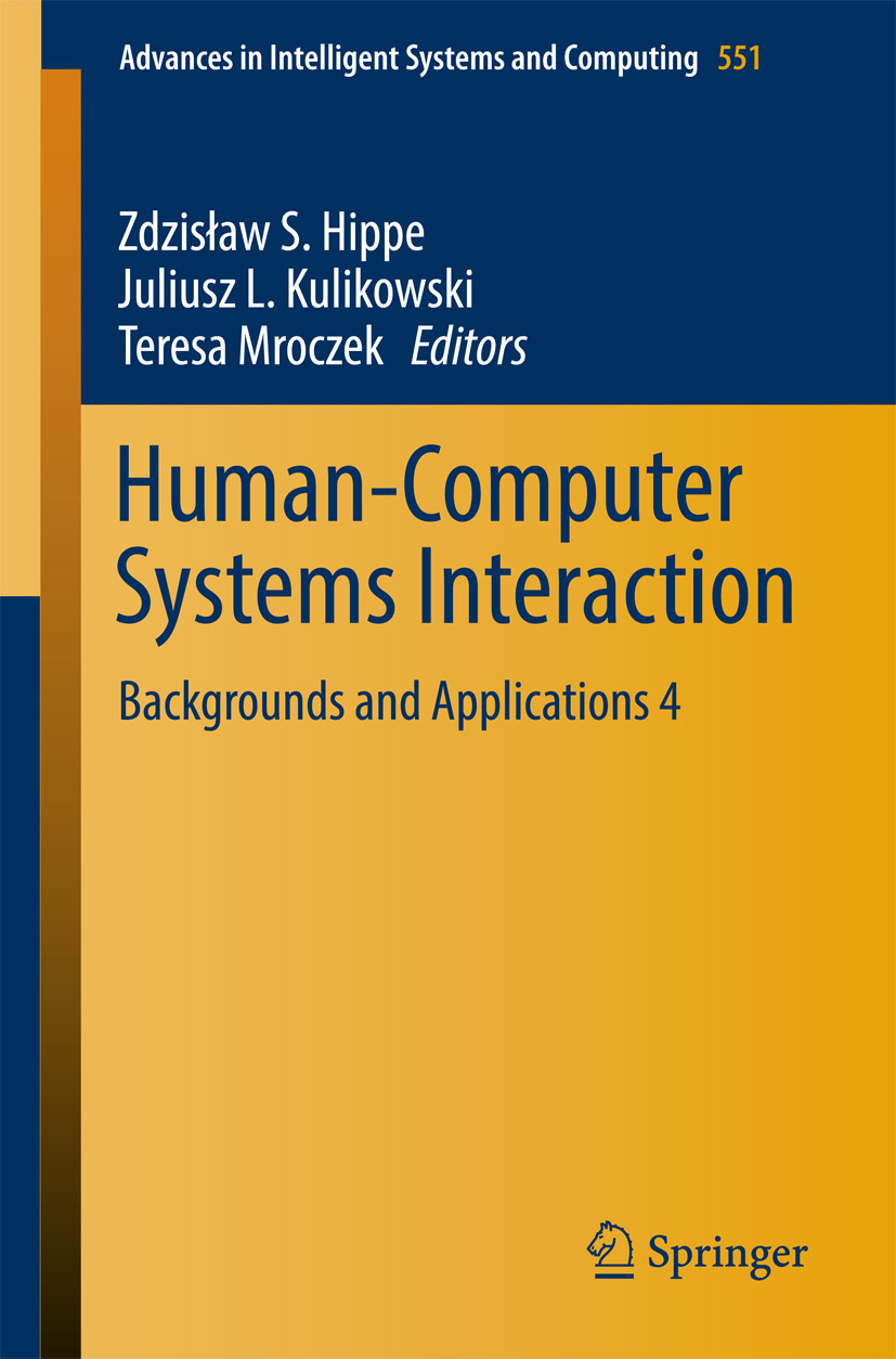 Hippe, Zdzisław S. - Human-Computer Systems Interaction, ebook