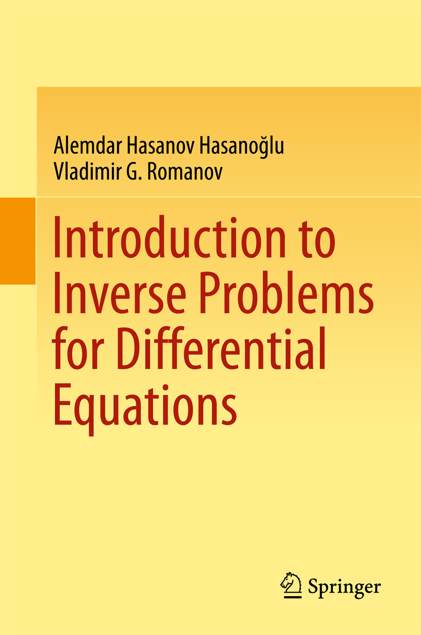 Hasanoğlu, Alemdar Hasanov - Introduction to Inverse Problems for Differential Equations, e-kirja