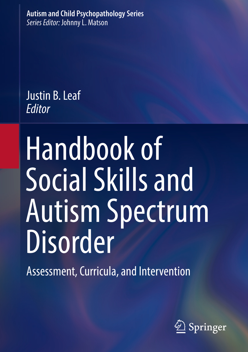 Leaf, Justin B. - Handbook of Social Skills and Autism Spectrum Disorder, e-bok