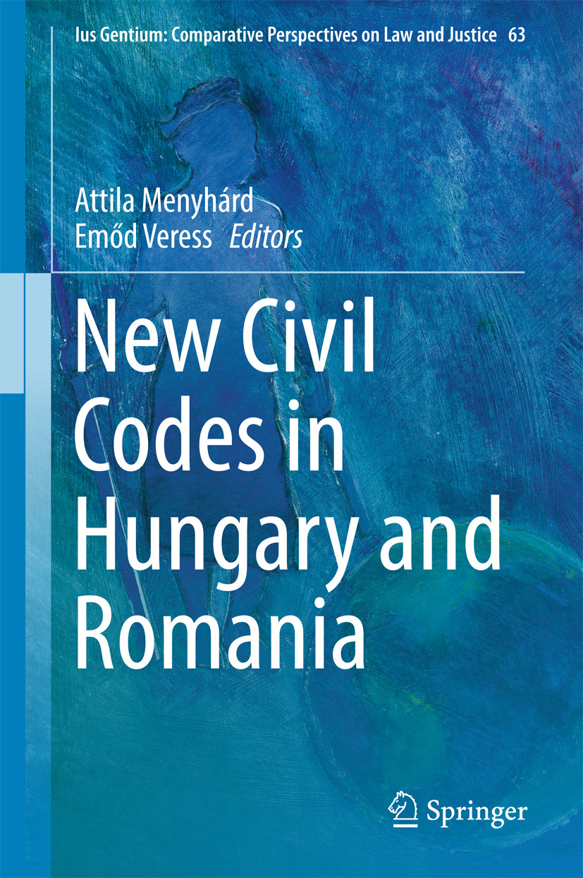 Menyhárd, Attila - New Civil Codes in Hungary and Romania, ebook