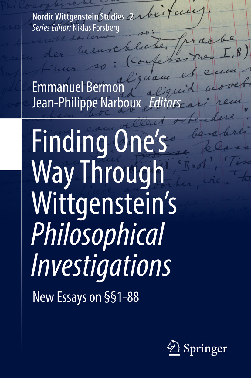 Bermon, Emmanuel - Finding One’s Way Through Wittgenstein’s Philosophical Investigations, ebook