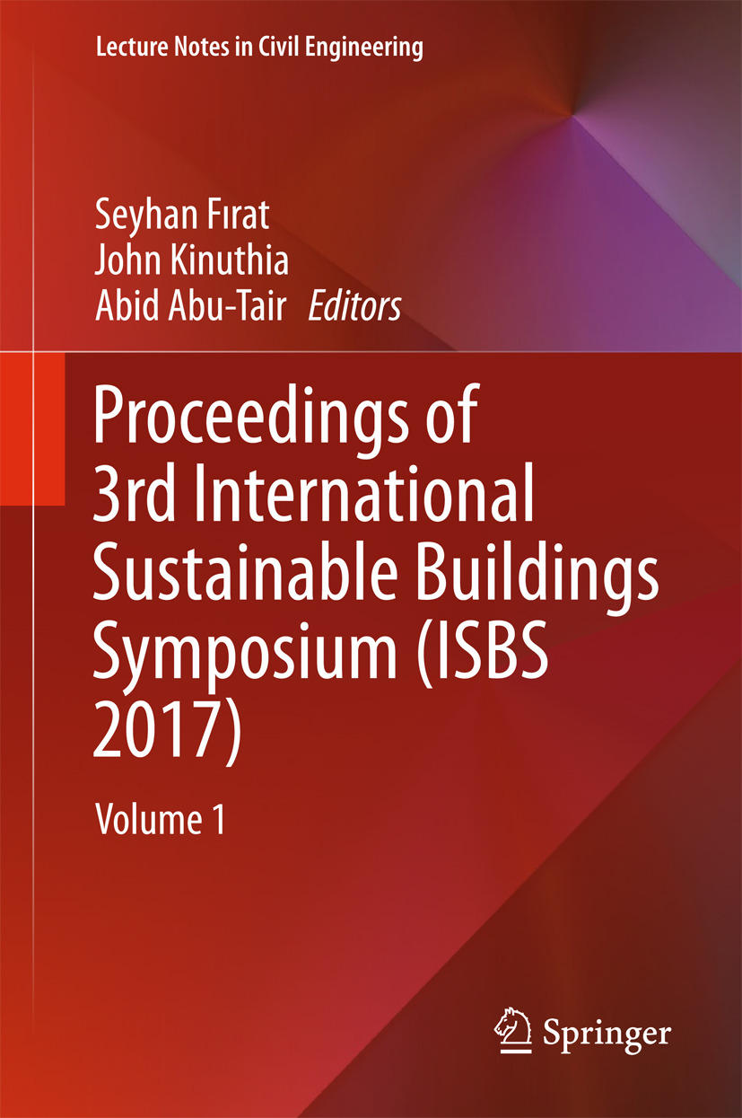Abu-Tair, Abid - Proceedings of 3rd International Sustainable Buildings Symposium (ISBS 2017), ebook