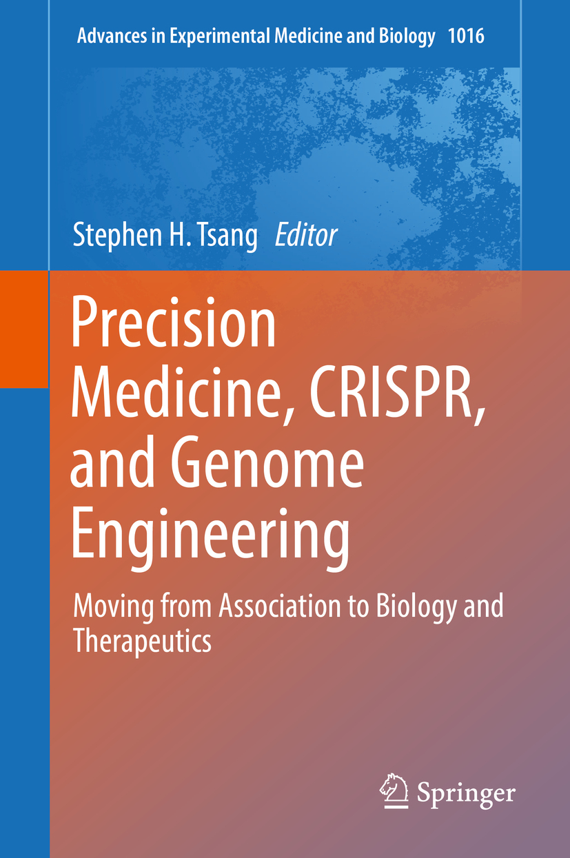 Tsang, Stephen H. - Precision Medicine, CRISPR, and Genome Engineering, e-bok