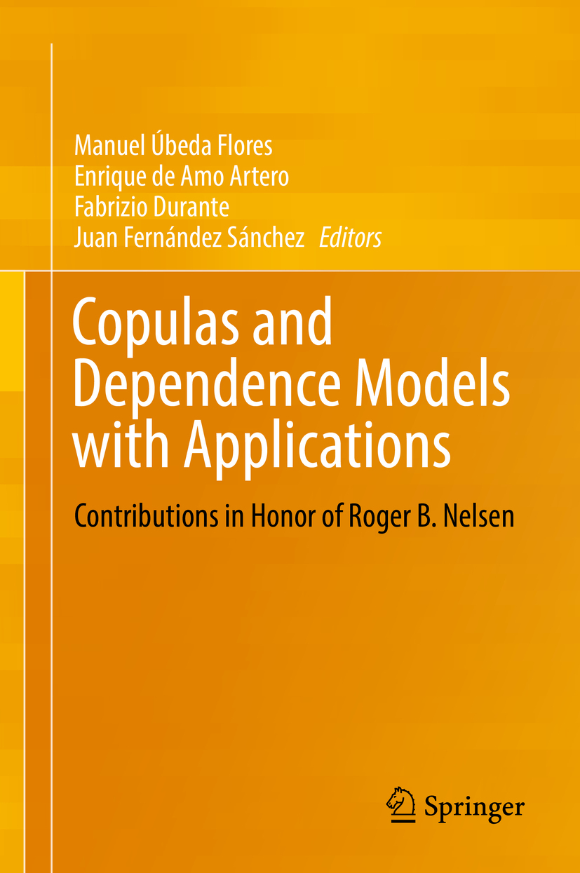 Artero, Enrique de Amo - Copulas and Dependence Models with Applications, ebook
