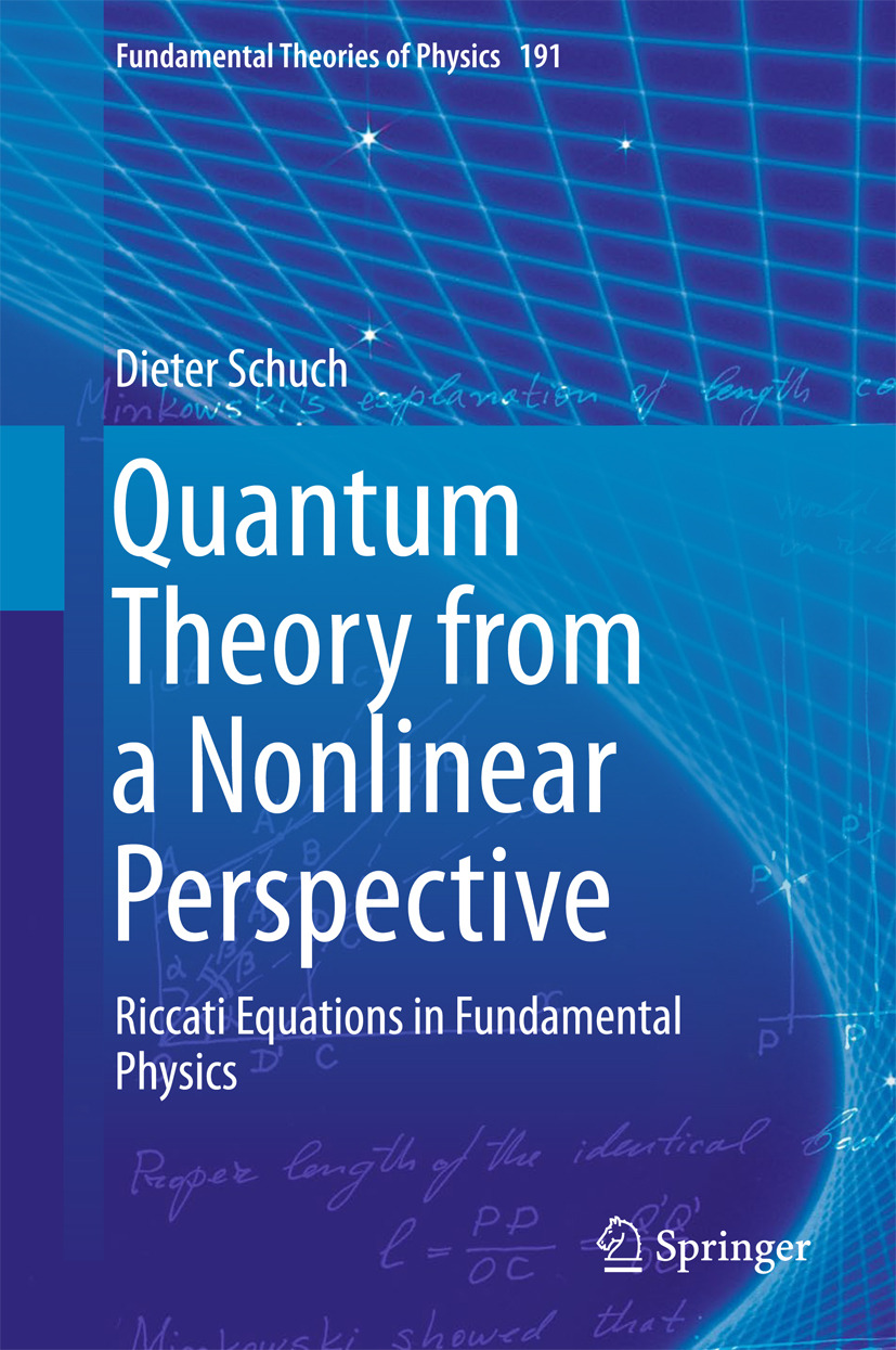 Schuch, Dieter - Quantum Theory from a Nonlinear Perspective, e-kirja