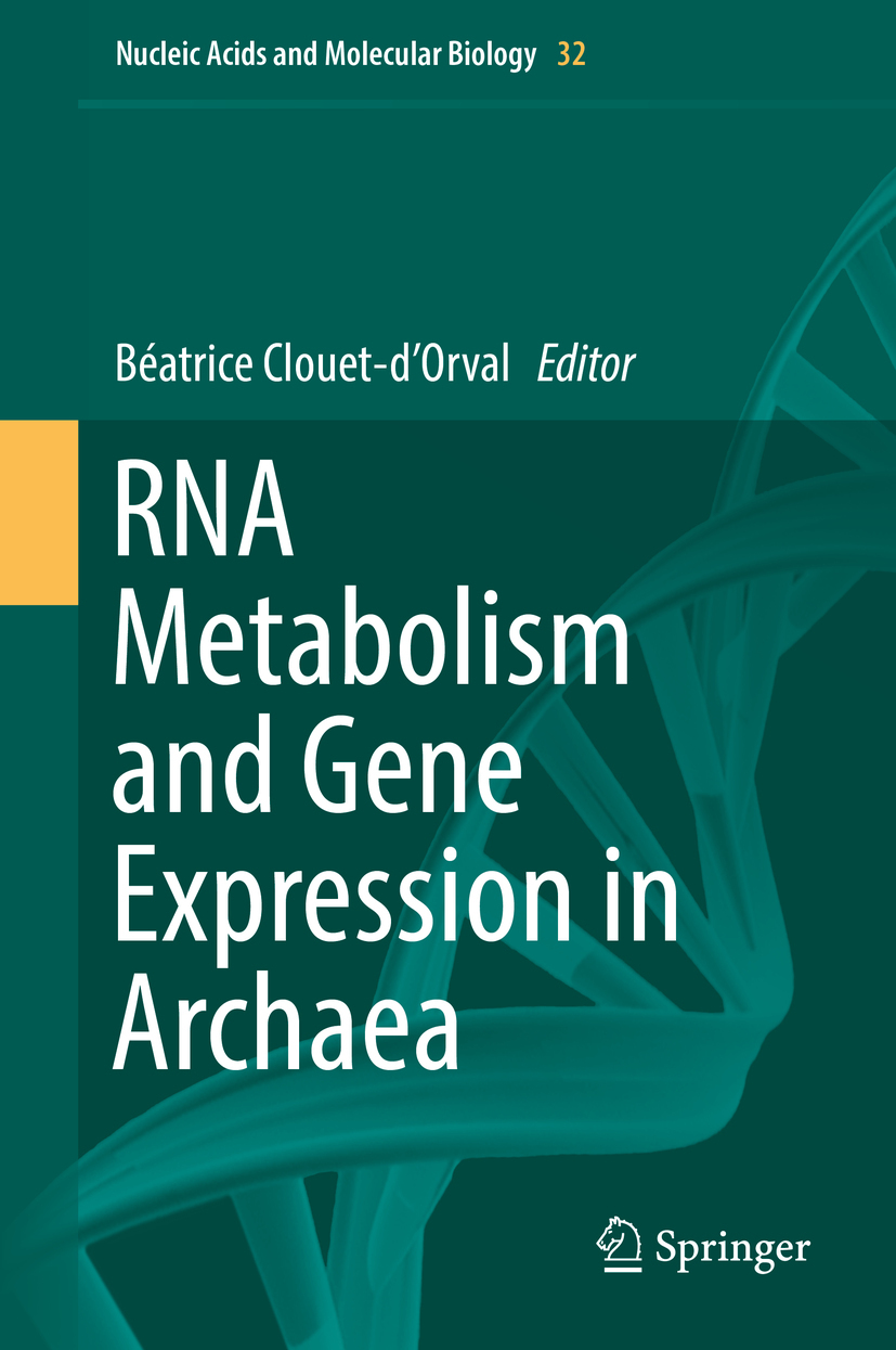 Clouet-d'Orval, Béatrice - RNA Metabolism and Gene Expression in Archaea, ebook