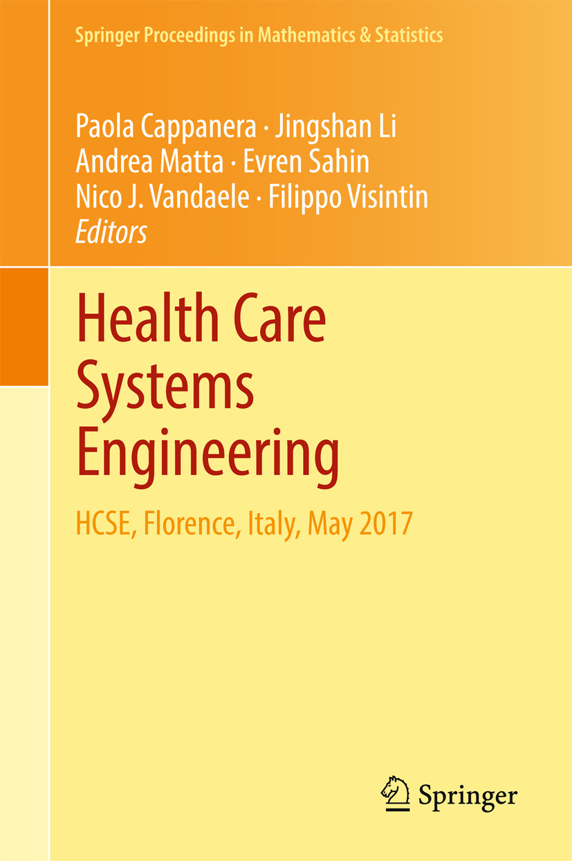 Cappanera, Paola - Health Care Systems Engineering, ebook