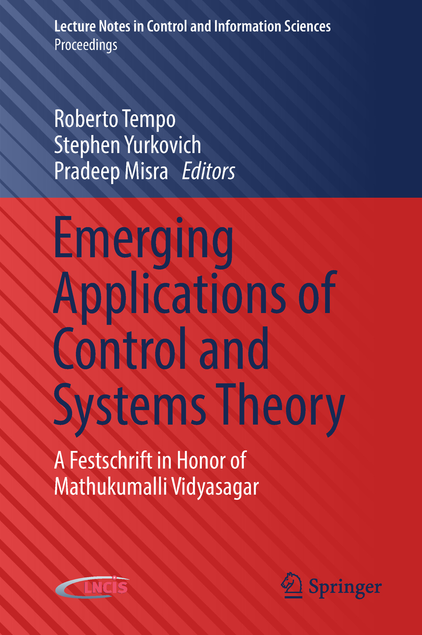 Misra, Pradeep - Emerging Applications of Control and Systems Theory, e-bok