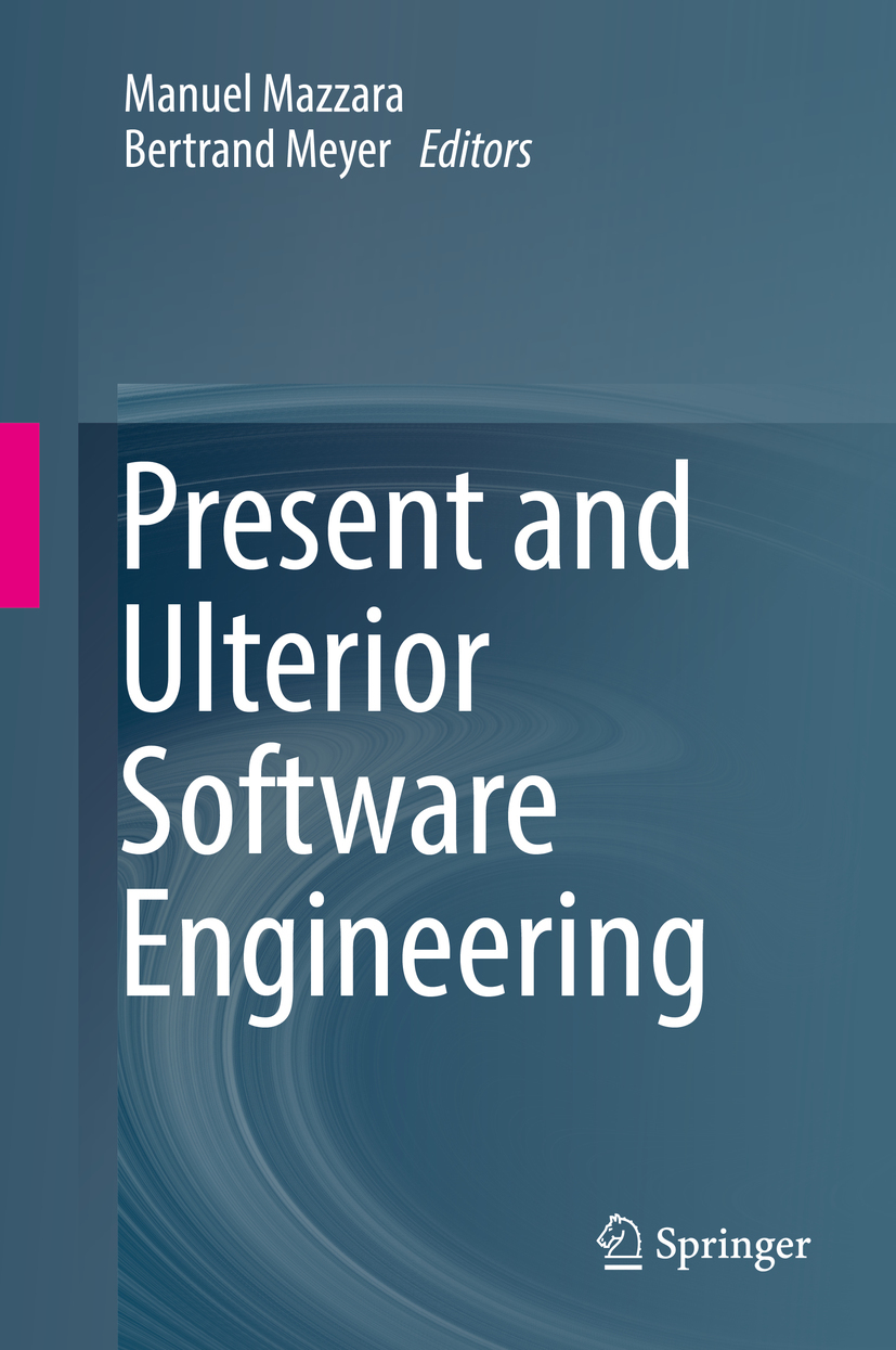 Mazzara, Manuel - Present and Ulterior Software Engineering, e-kirja