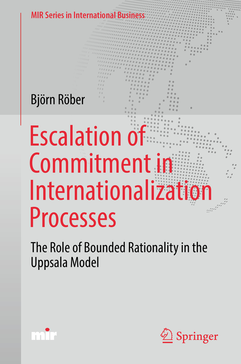 Röber, Björn - Escalation of Commitment in Internationalization Processes, ebook