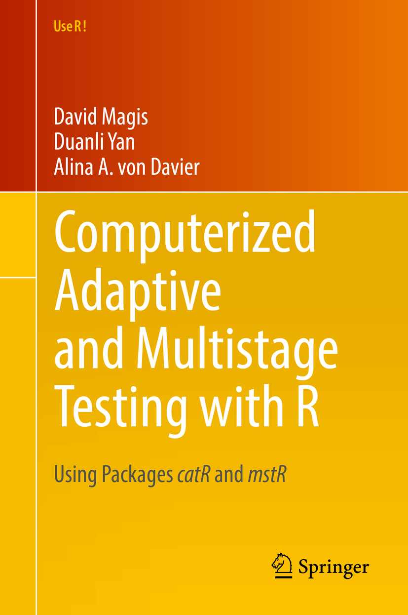 Davier, Alina A. von - Computerized Adaptive and Multistage Testing with R, ebook