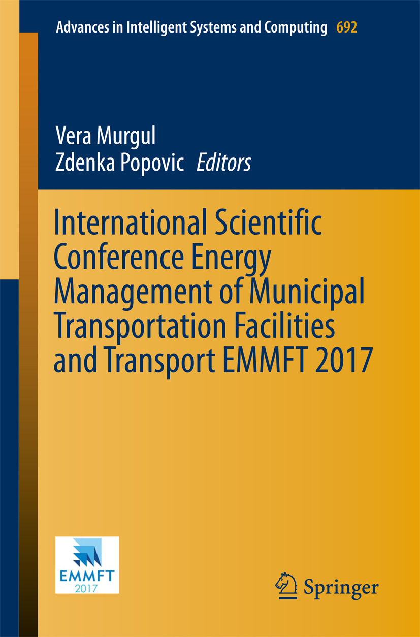 Murgul, Vera - International Scientific Conference Energy Management of Municipal Transportation Facilities and Transport EMMFT 2017, e-bok