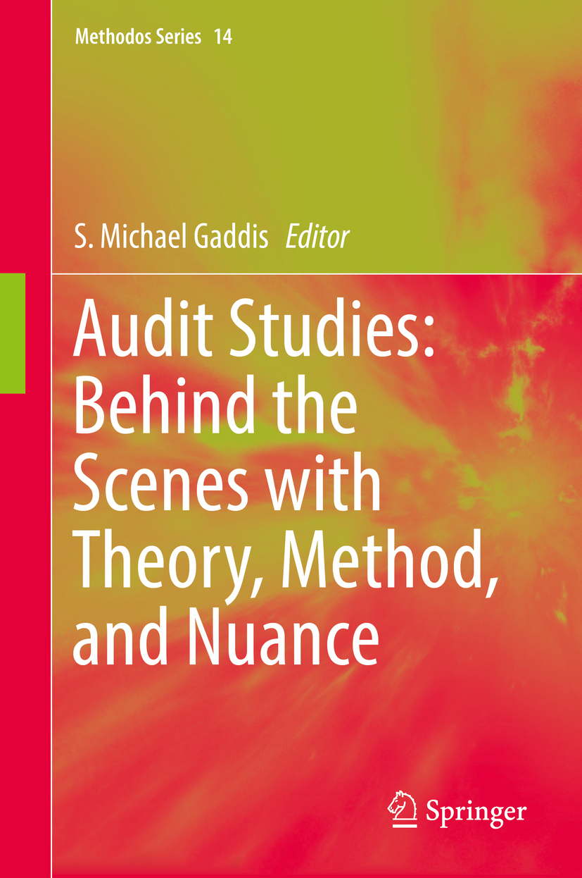 Gaddis, S. Michael - Audit Studies: Behind the Scenes with Theory, Method, and Nuance, ebook