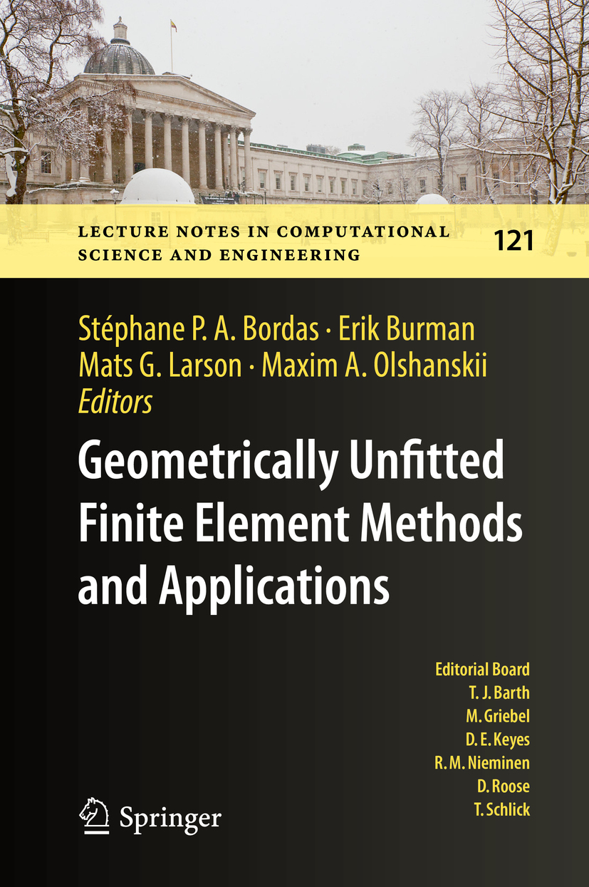 Bordas, Stéphane P. A. - Geometrically Unfitted Finite Element Methods and Applications, e-bok