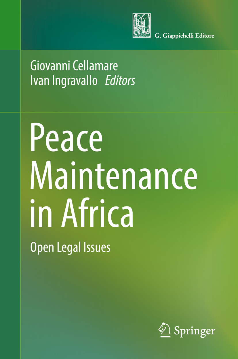 Cellamare, Giovanni - Peace Maintenance in Africa, ebook