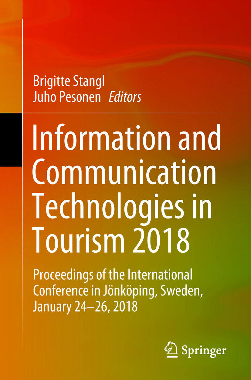 Pesonen, Juho - Information and Communication Technologies in Tourism 2018, e-bok