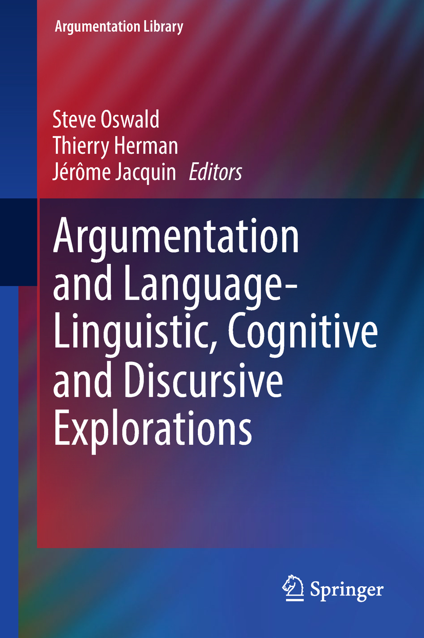 Herman, Thierry - Argumentation and Language — Linguistic, Cognitive and Discursive Explorations, ebook