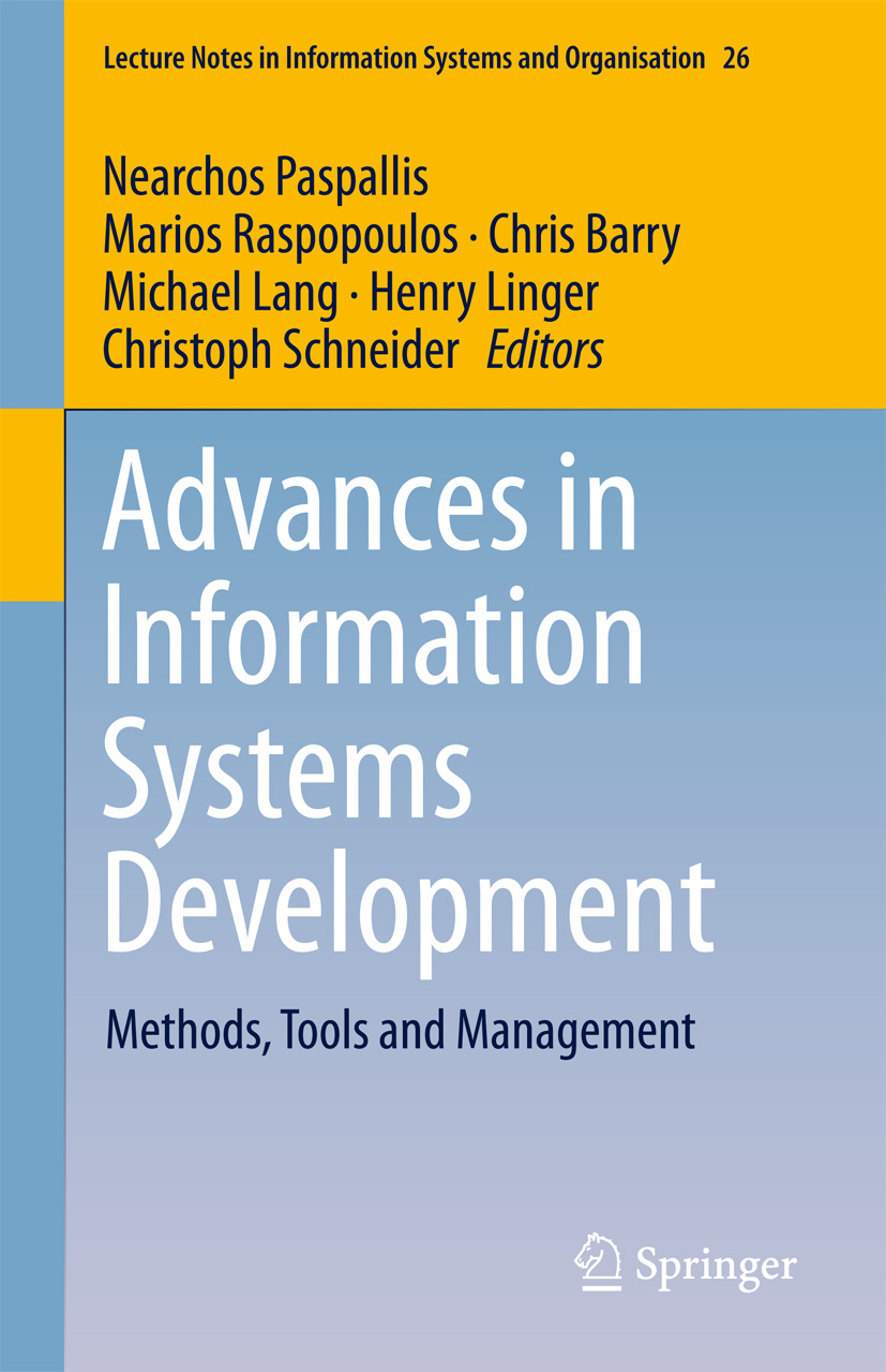 Barry, Chris - Advances in Information Systems Development, ebook