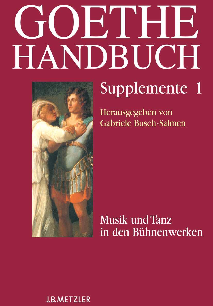 Busch-Salmen, Gabriele - Goethe Handbuch, e-kirja