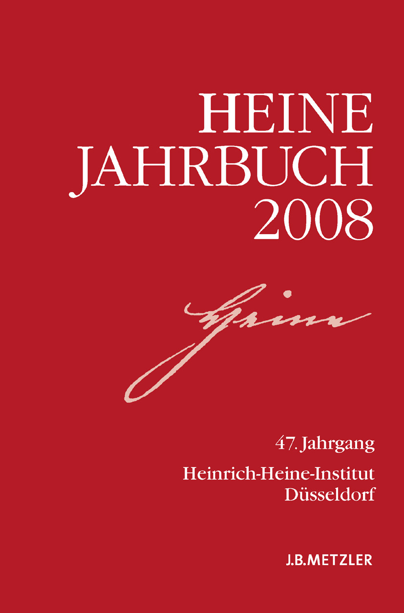 Kruse, Joseph A. - Heine-Jahrbuch 2008, e-bok