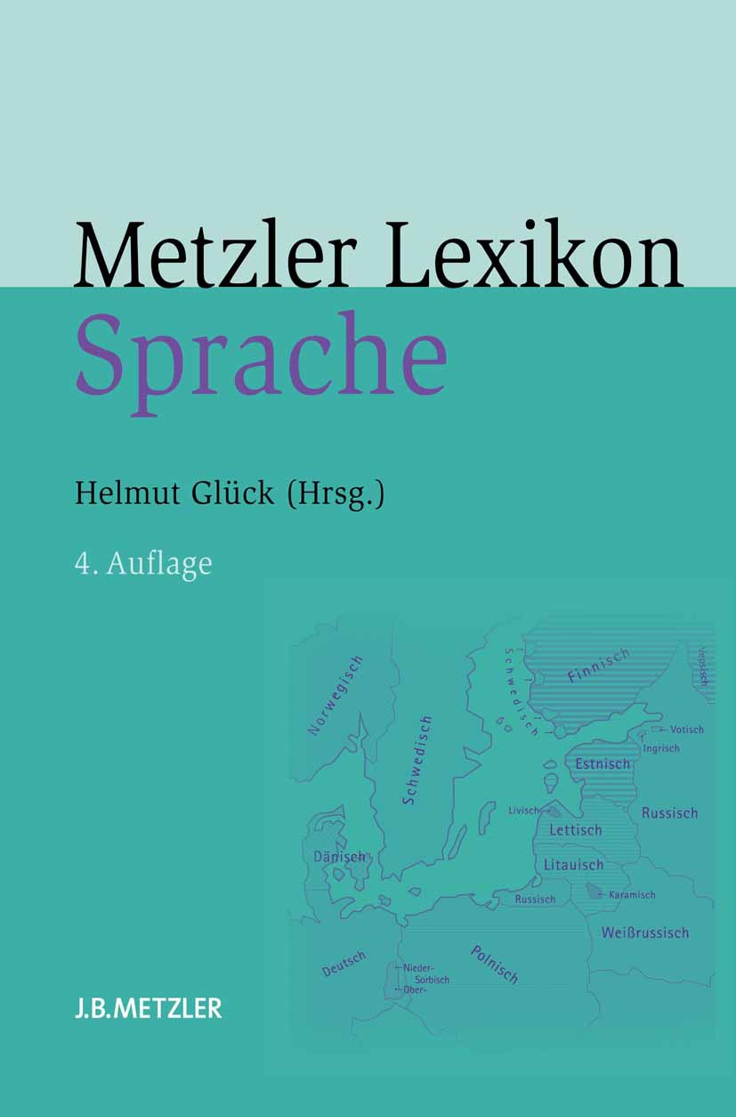 Glück, Helmut - Metzler Lexikon Sprache, e-kirja