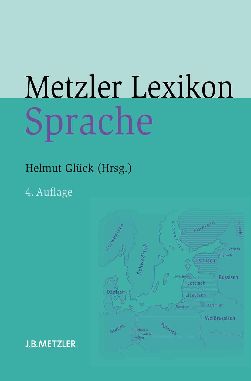 Glück, Helmut - Metzler Lexikon Sprache, ebook