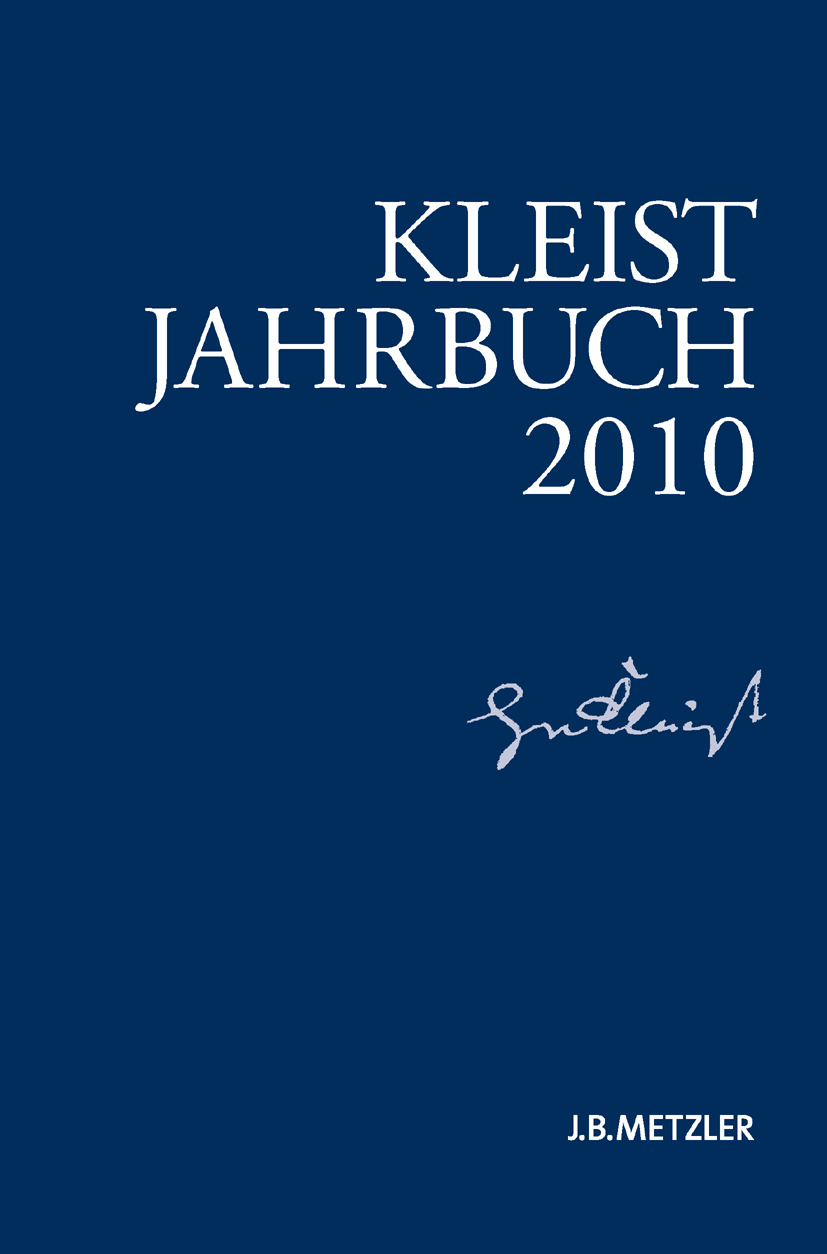 Blamberger, Günter - Kleist-Jahrbuch 2010, ebook
