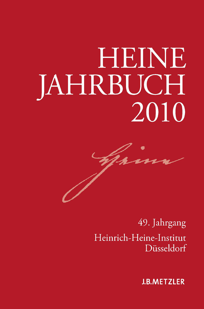 Brenner-Wilczek, Sabine - Heine-Jahrbuch 2010, ebook