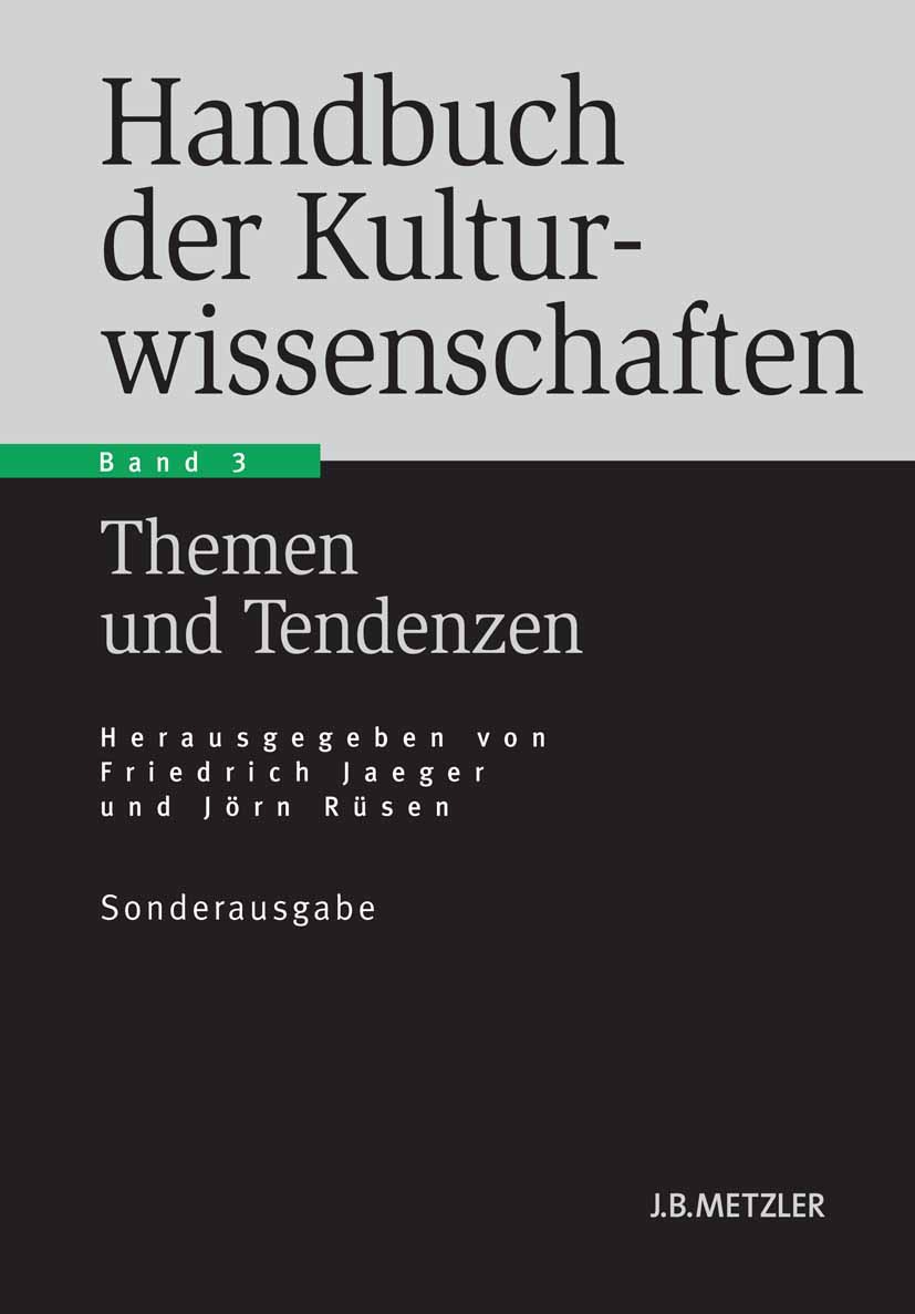 Jaeger, Friedrich - Handbuch der Kulturwissenschaften, ebook