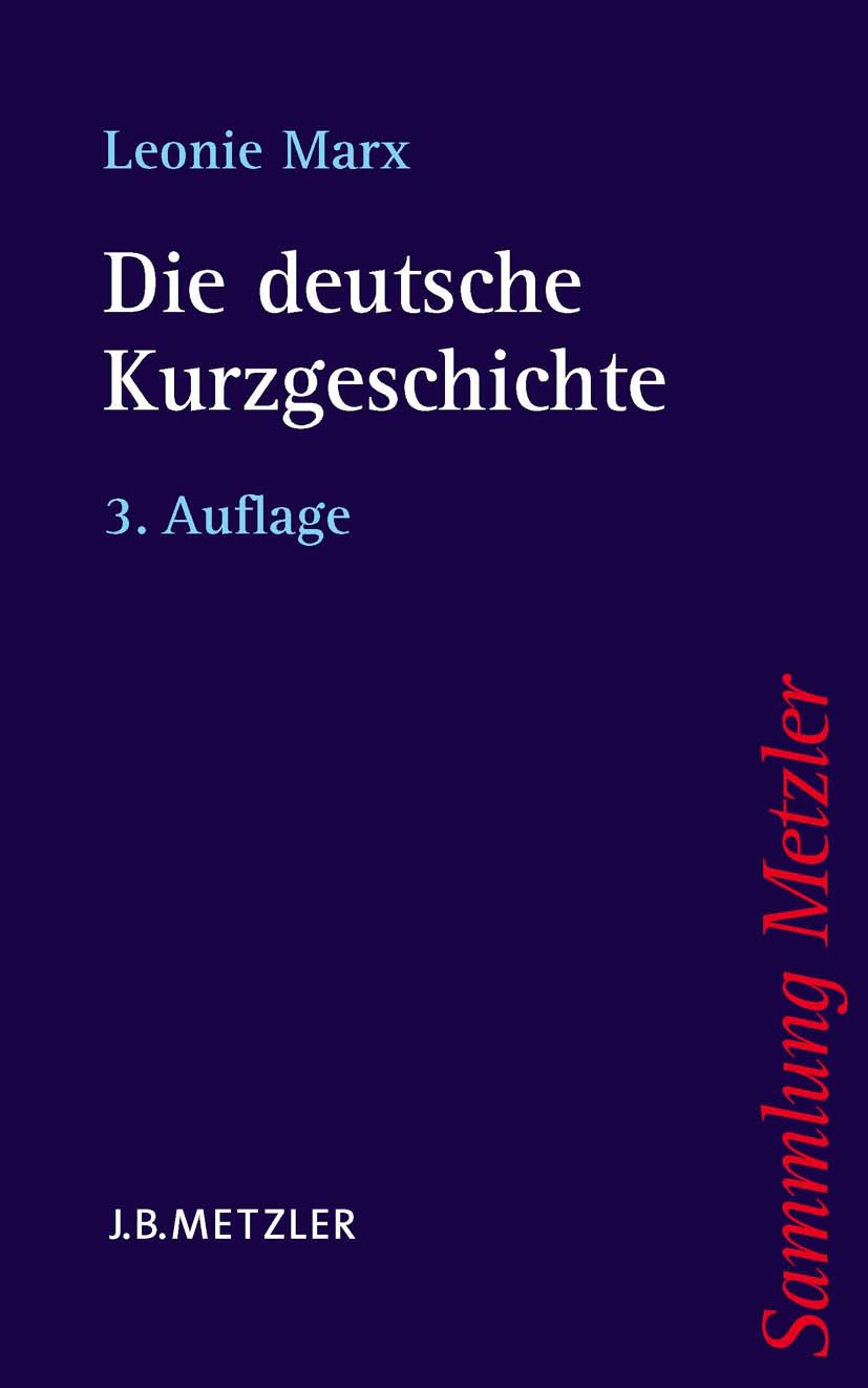 Marx, Leonie - Die Deutsche Kurzgeschichte, e-kirja