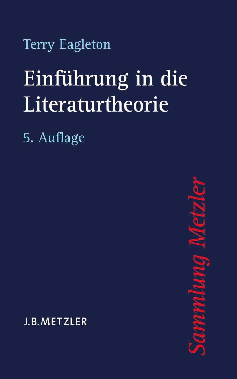 Eagleton, Terry - Einführung in die Literaturtheorie, ebook