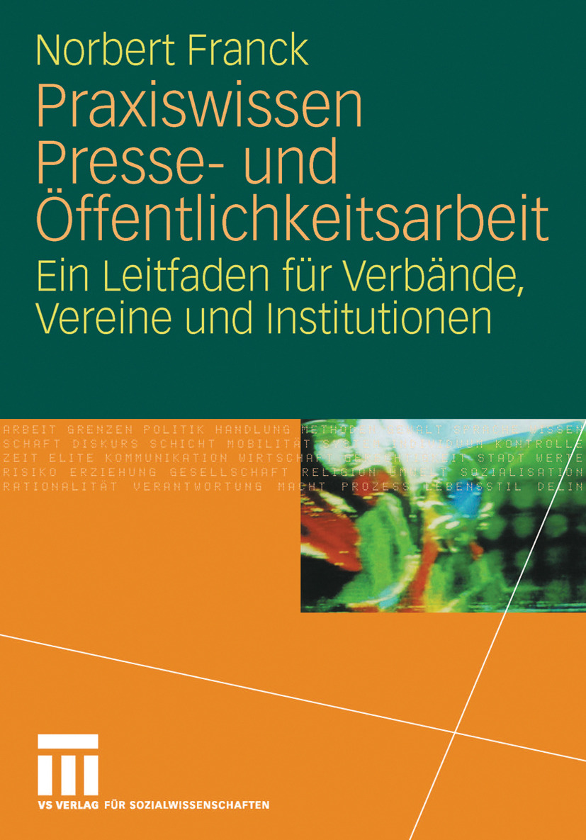 Franck, Norbert - Praxiswissen Presse- und Ö-ffentlichkeitsarbeit, ebook
