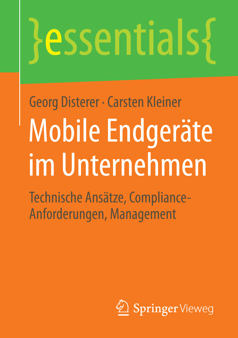 Disterer, Georg - Mobile Endgeräte im Unternehmen, ebook