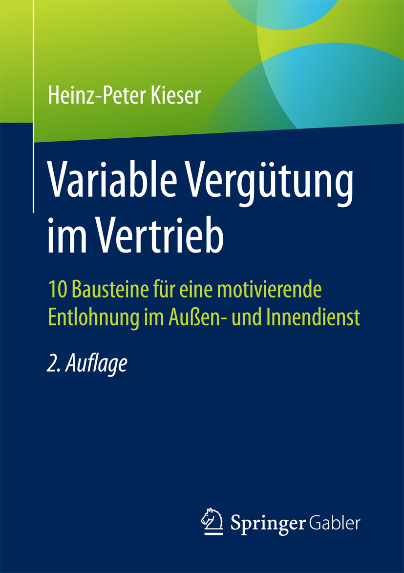 Kieser, Heinz-Peter - Variable Vergütung im Vertrieb, ebook