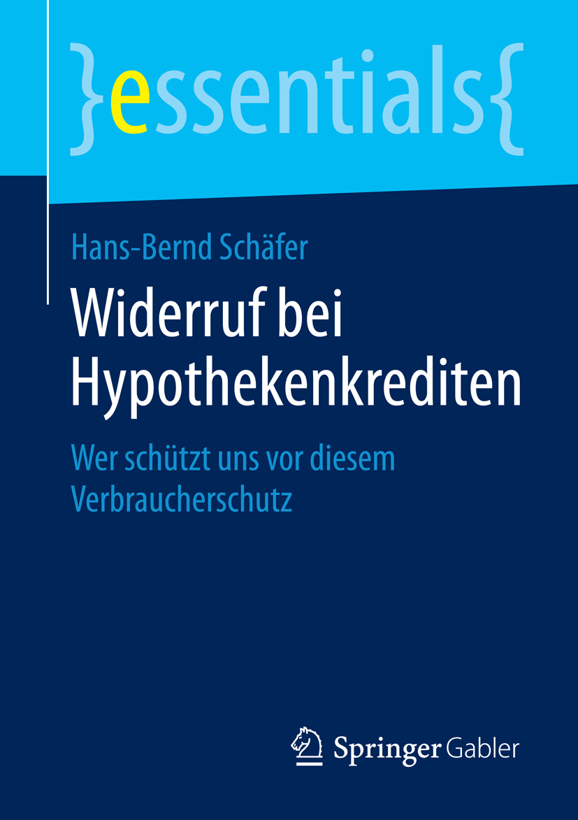 Schäfer, Hans-Bernd - Widerruf bei Hypothekenkrediten, ebook