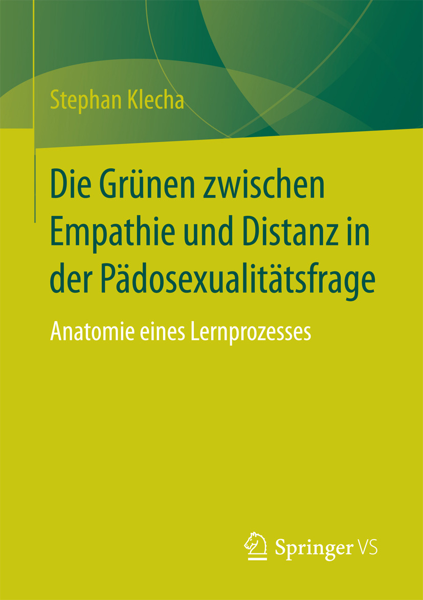 Klecha, Stephan - Die Grünen zwischen Empathie und Distanz in der Pädosexualitätsfrage, e-bok
