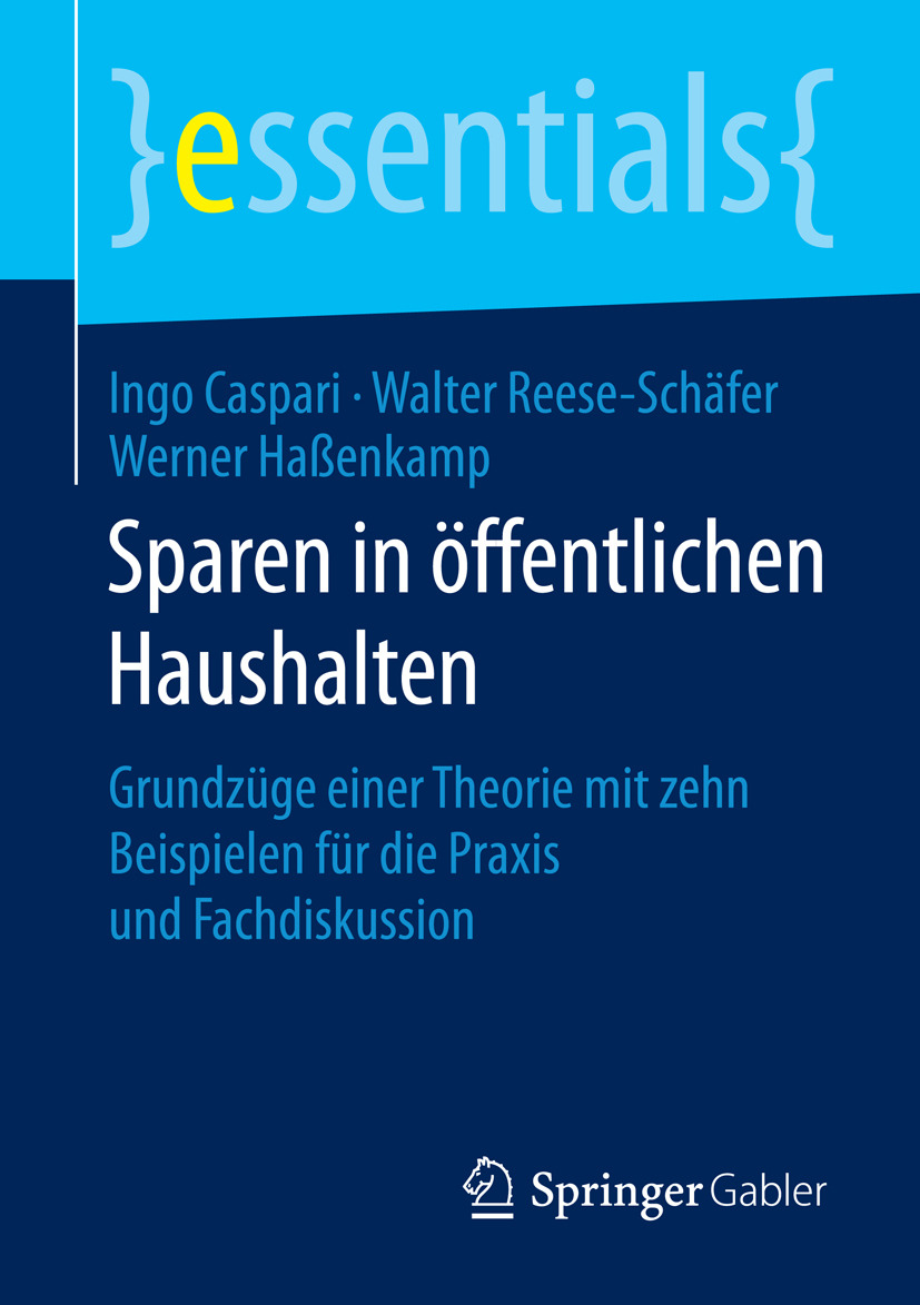 Caspari, Ingo - Sparen in öffentlichen Haushalten, ebook