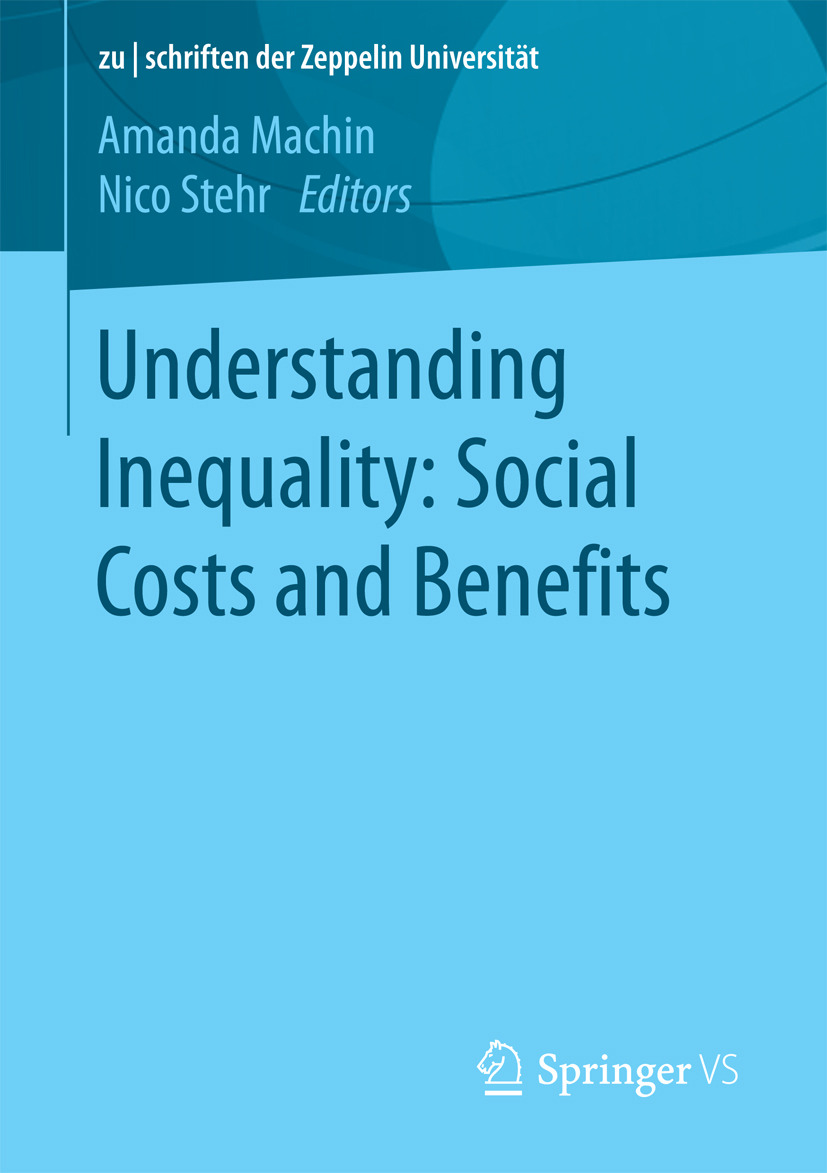 Machin, Amanda - Understanding Inequality: Social Costs and Benefits, e-bok